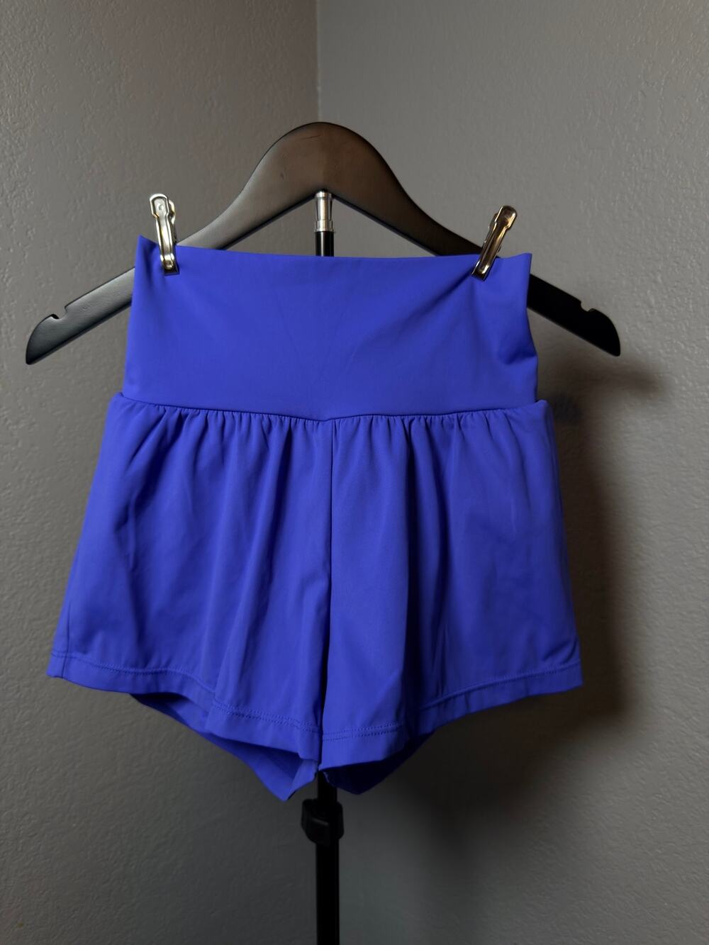Halara Double Layered Blue Shorts